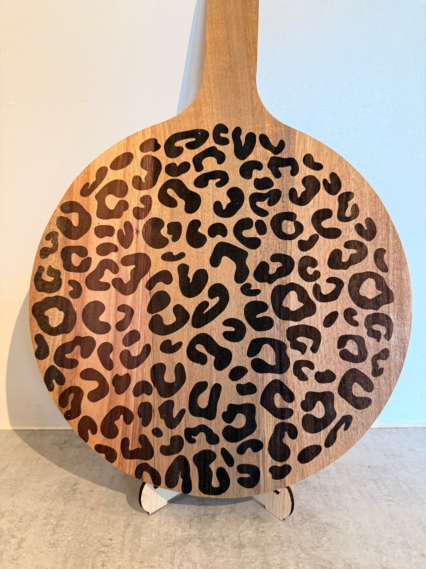 ✨ GOEDKOOPJE ✨ Borrelplank met panterprint