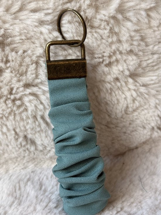 Sleutelhanger scrunchi Groen