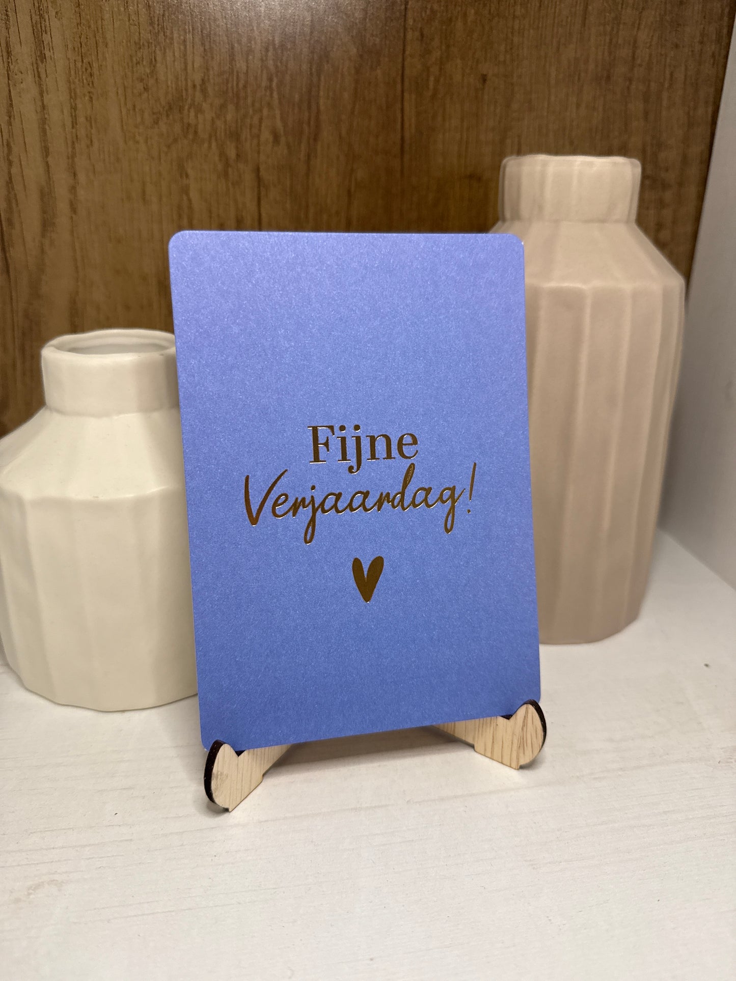 Kaartje "Fijne verjaardag"