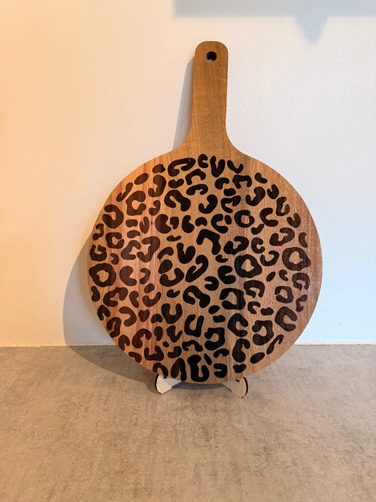 ✨ GOEDKOOPJE ✨ Borrelplank met panterprint