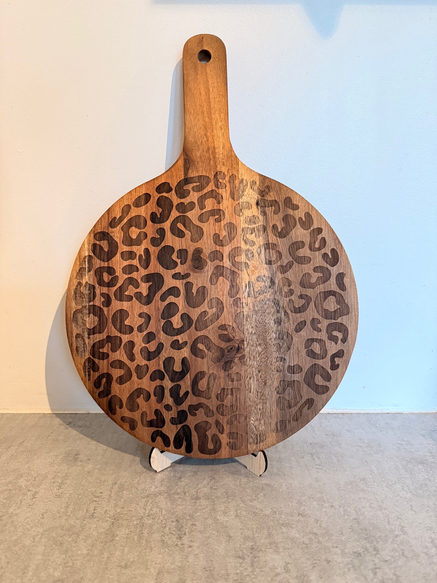 ✨ GOEDKOOPJE ✨ Borrelplank met panterprint