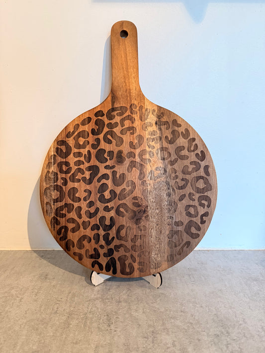 ✨ GOEDKOOPJE ✨ Borrelplank met panterprint