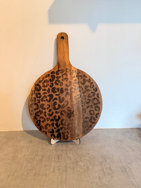 ✨ GOEDKOOPJE ✨ Borrelplank met panterprint